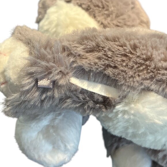 LITTLE TIKES Rescue Tales Babies Fluffy Grey & White Kitten RT Paw on Tush 6" - Picture 4 of 4